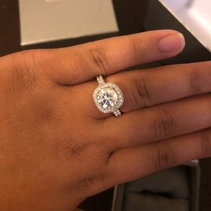 Designer Jack Kelége 18K W.Gold Engagement Setting